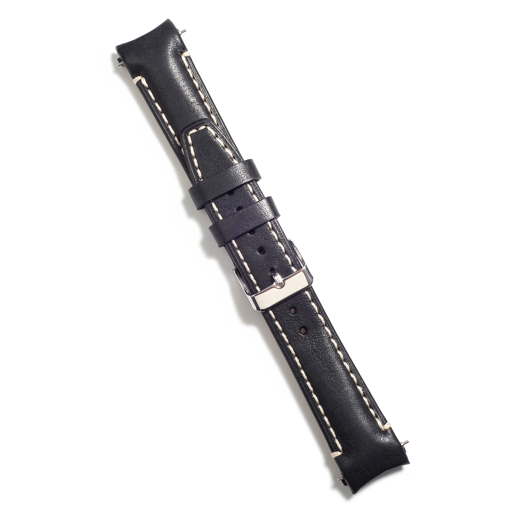 Curved End Leather Strap for Rolex GMT 1675 & 16750 with Tang Buckle - Image 23