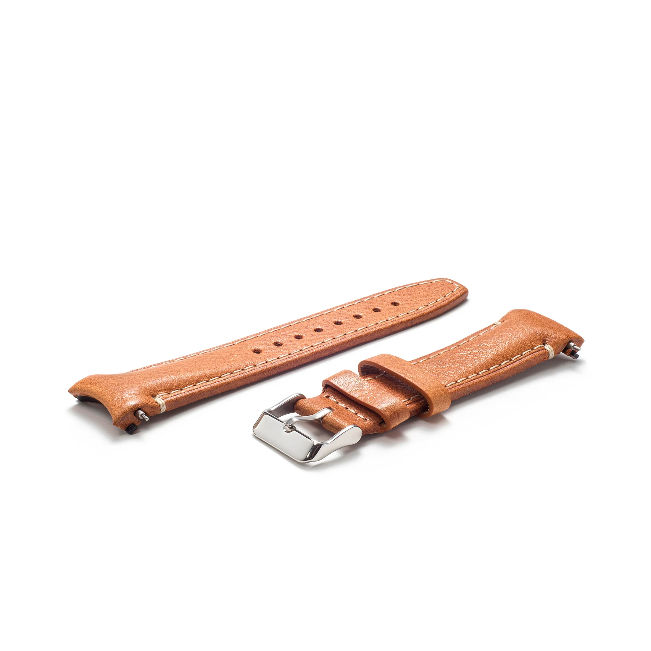 Curved End Leather Strap for Rolex GMT 1675 & 16750 with Tang Buckle - Image 30