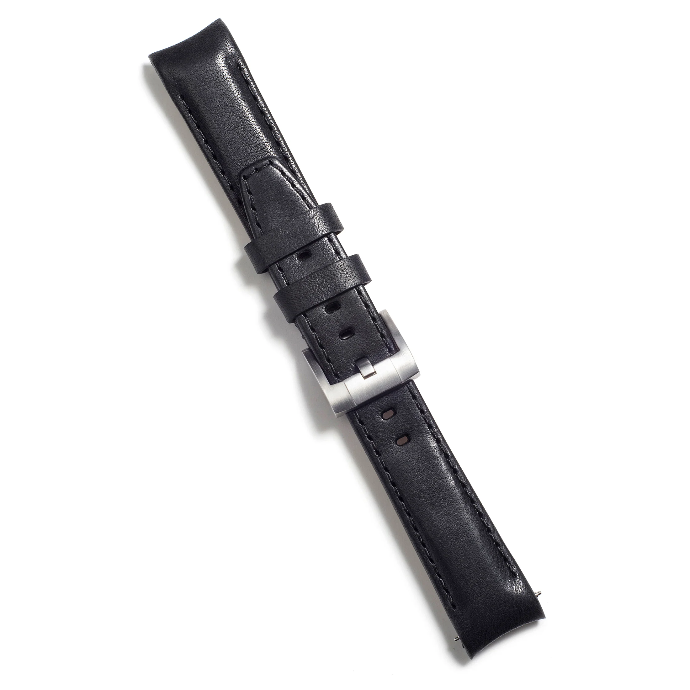 Curved End Leather for Rolex Oyster Perpetual 39mm with Tang Buckle - Image 6