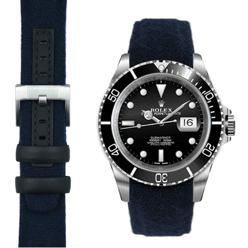 Curved End Nylon Strap for Rolex Submariner with Tang Buckle - Image 10