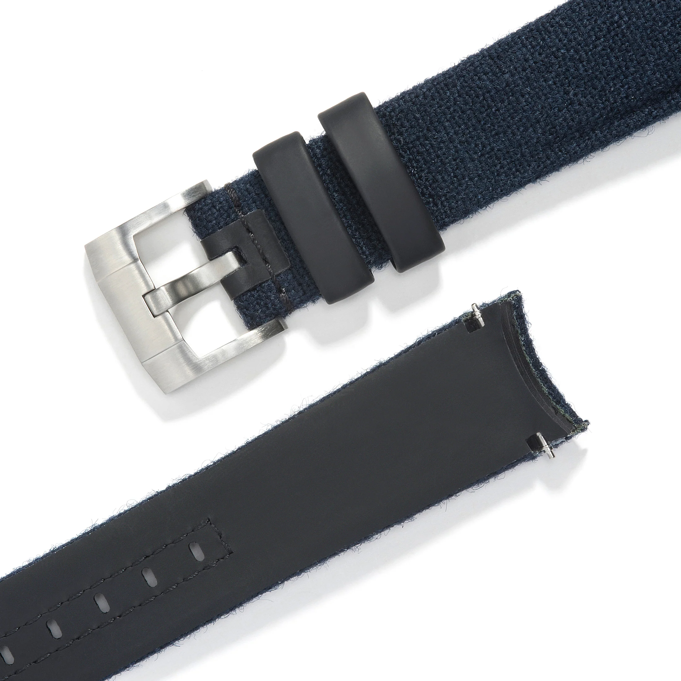 Curved End Nylon Strap for Rolex Submariner Ceramic with Tang Buckle - Image 12