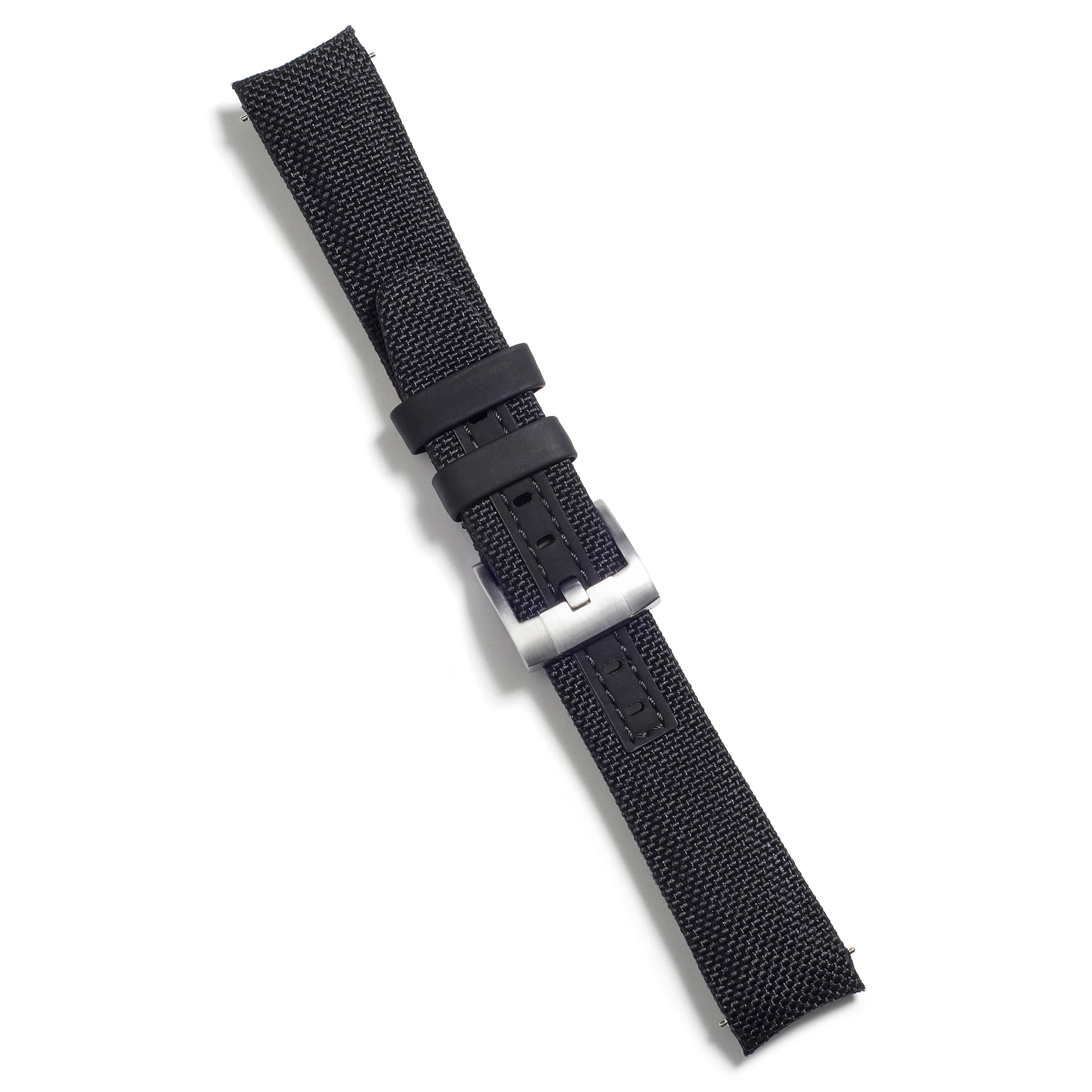 Curved End Nylon Strap for Rolex Submariner Ceramic with Tang Buckle - Image 5