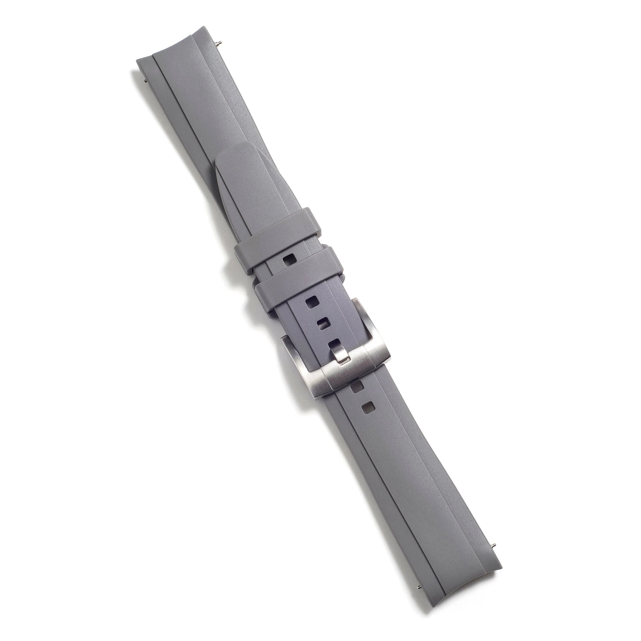 Curved End Rubber Strap for Rolex Daytona with Tang Buckle - Image 43
