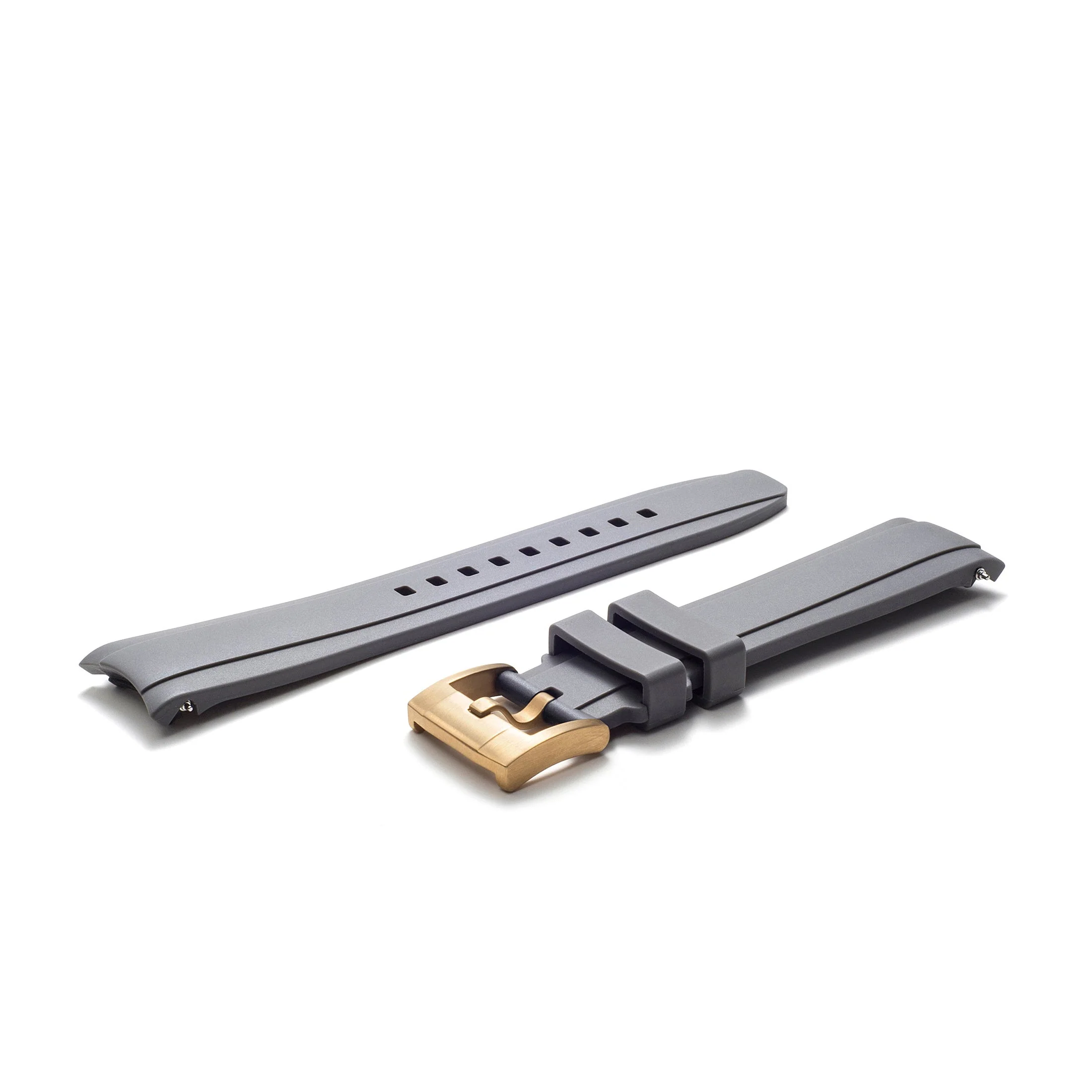Curved End Rubber Strap for Rolex Daytona with Tang Buckle - Image 50