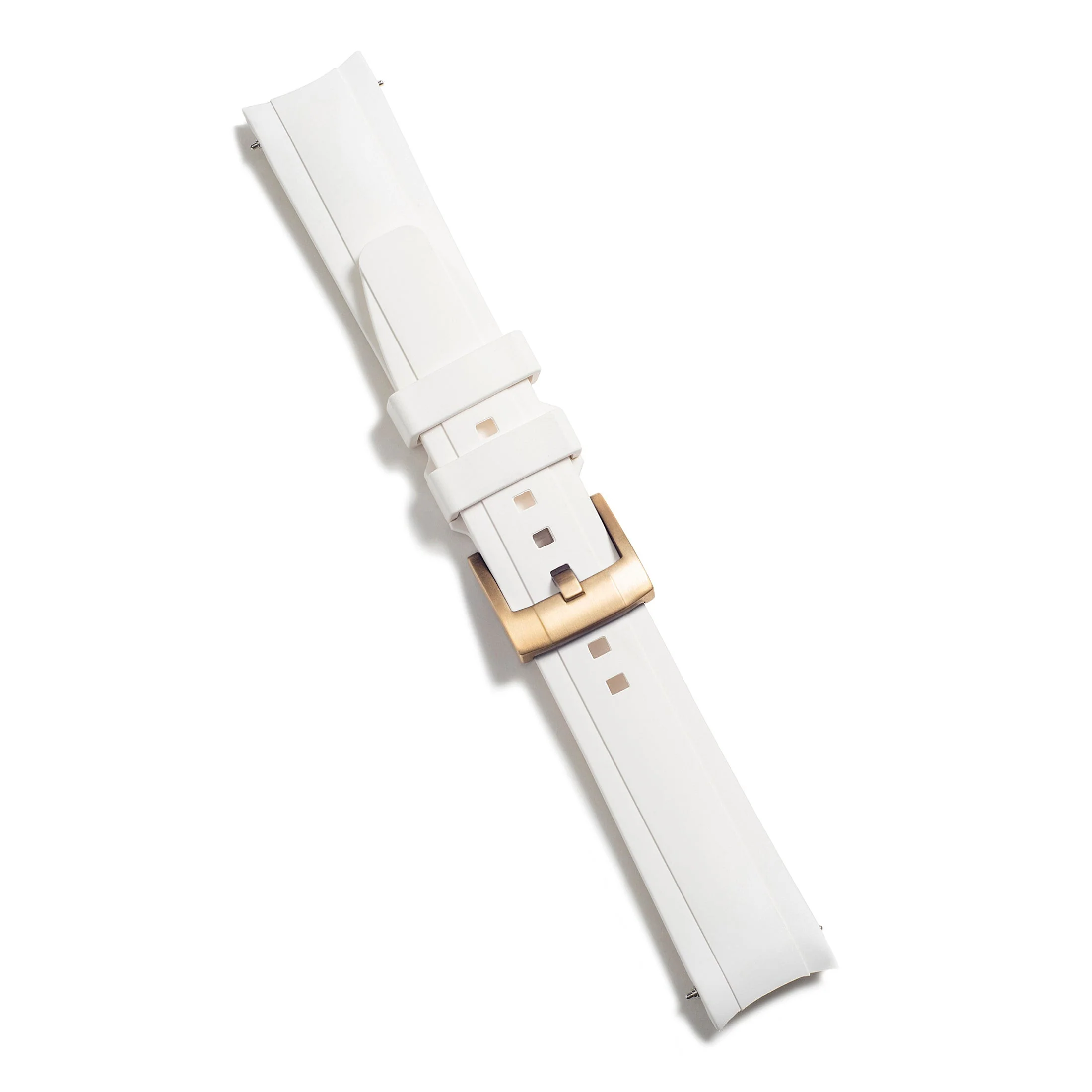 Curved End Rubber Strap for Rolex Explorer I with Tang Buckle - Image 86