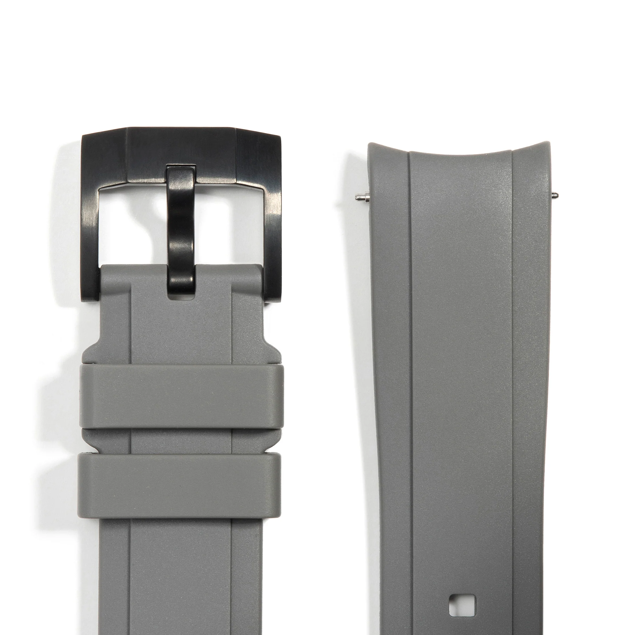 Curved End Rubber Strap for Rolex GMT Ceramic Jubilee with Tang Buckle - Image 36