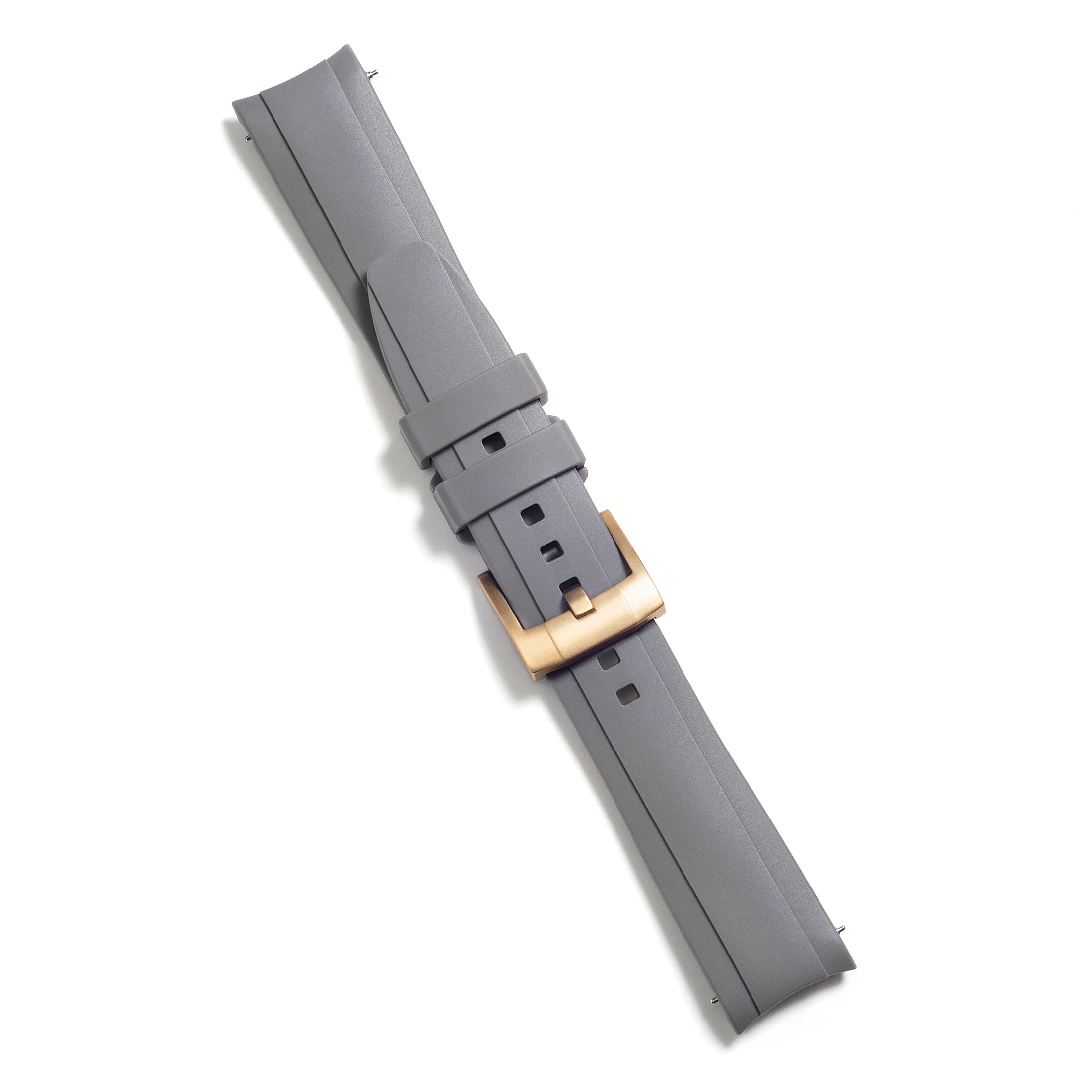 Curved End Rubber Strap for Rolex GMT Ceramic Jubilee with Tang Buckle - Image 42