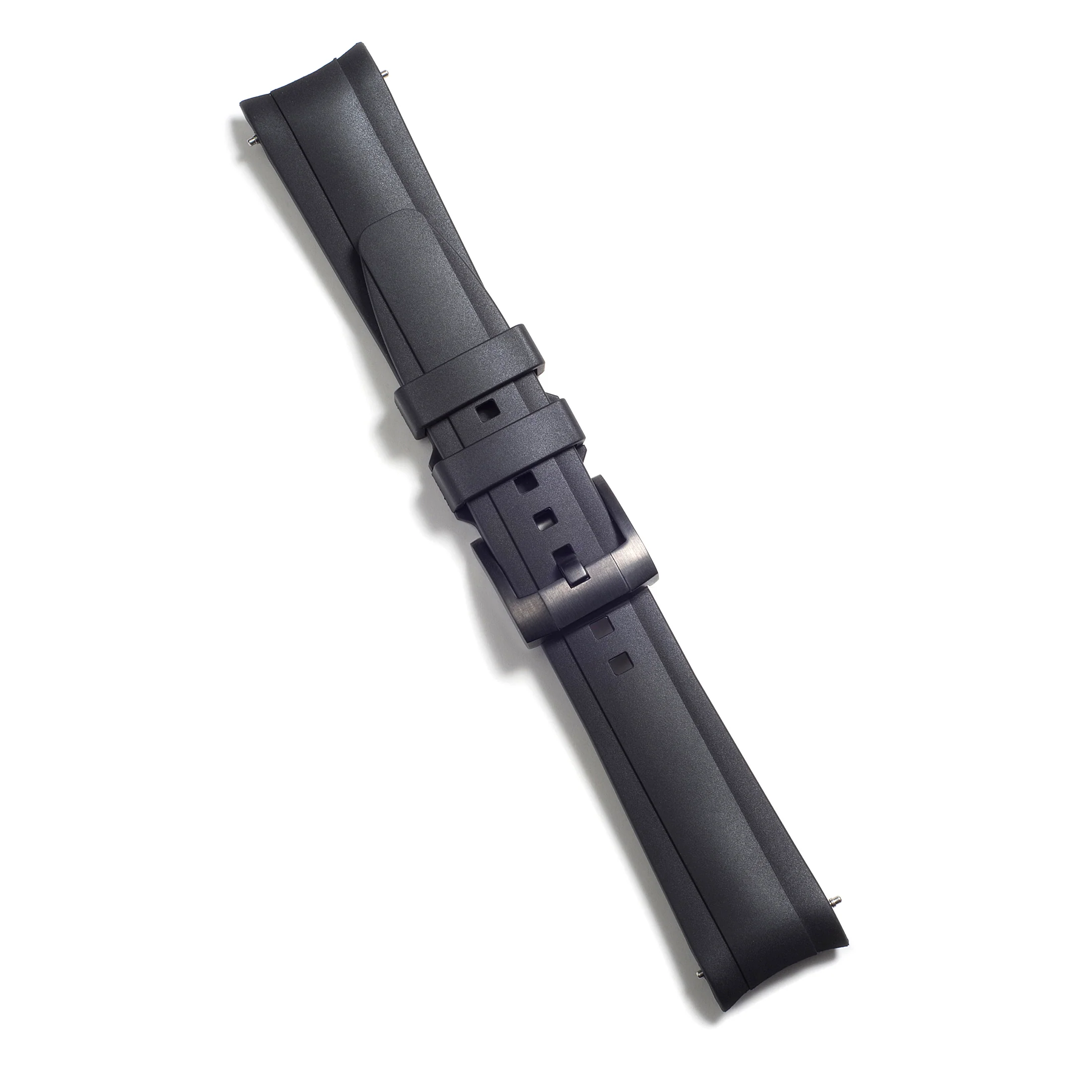 Curved End Rubber Strap for Rolex Deepsea with Tang Buckle - Image 9