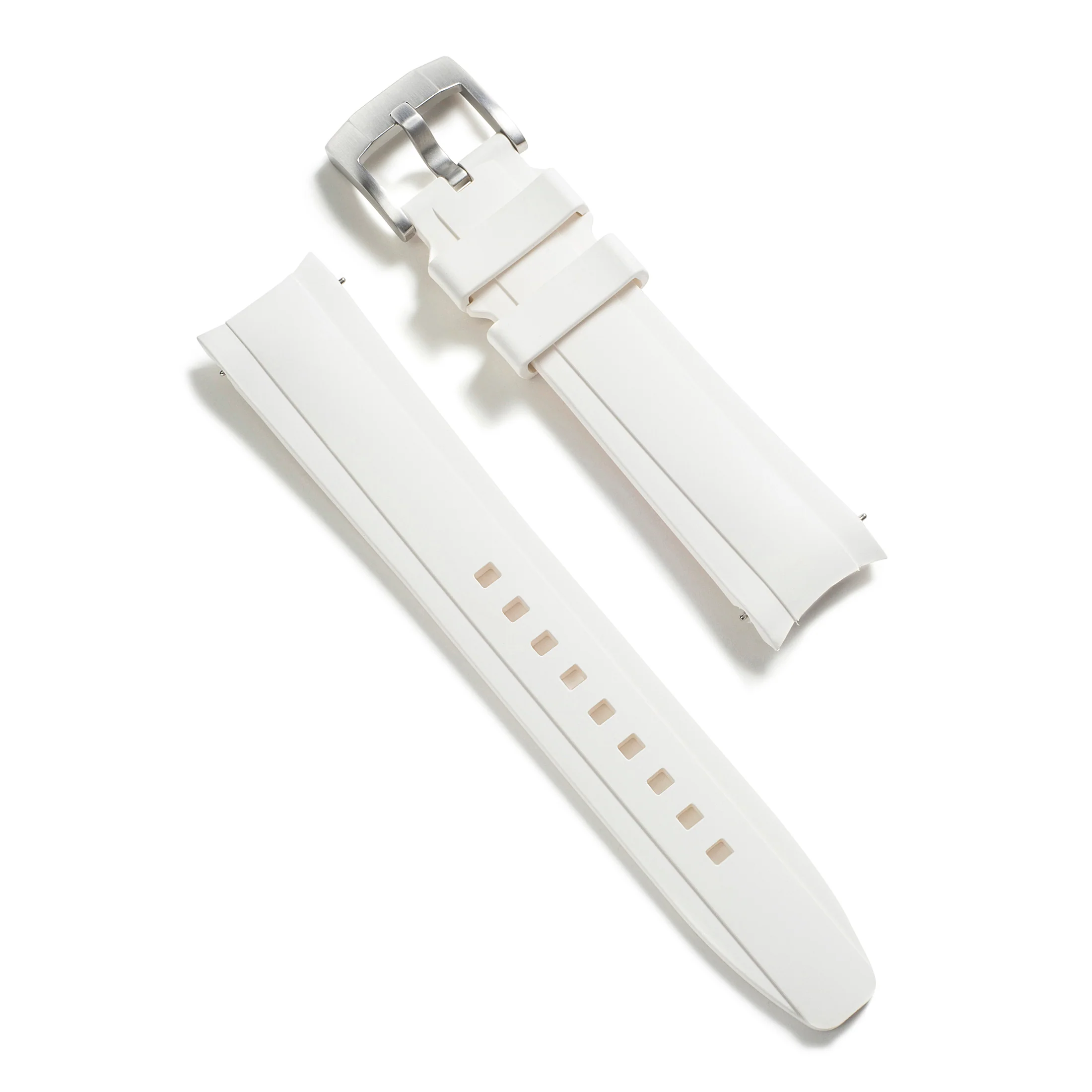 Curved End Rubber Strap with Tang Buckle for Rolex Sub Ceramic No-Date - Image 74