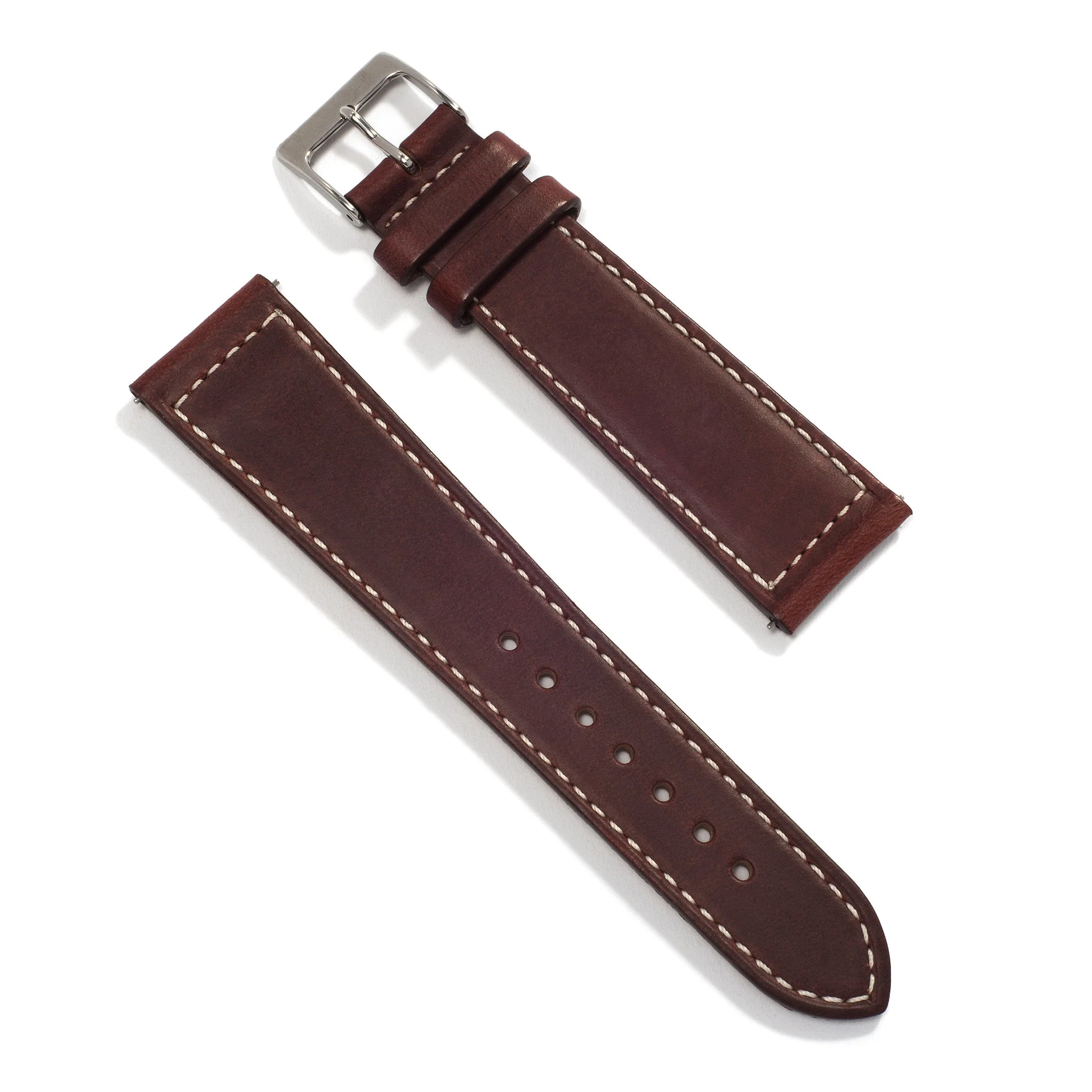 UNIVERSAL CHERRY UNIVERSAL LEATHER WATCH STRAP - Image 4
