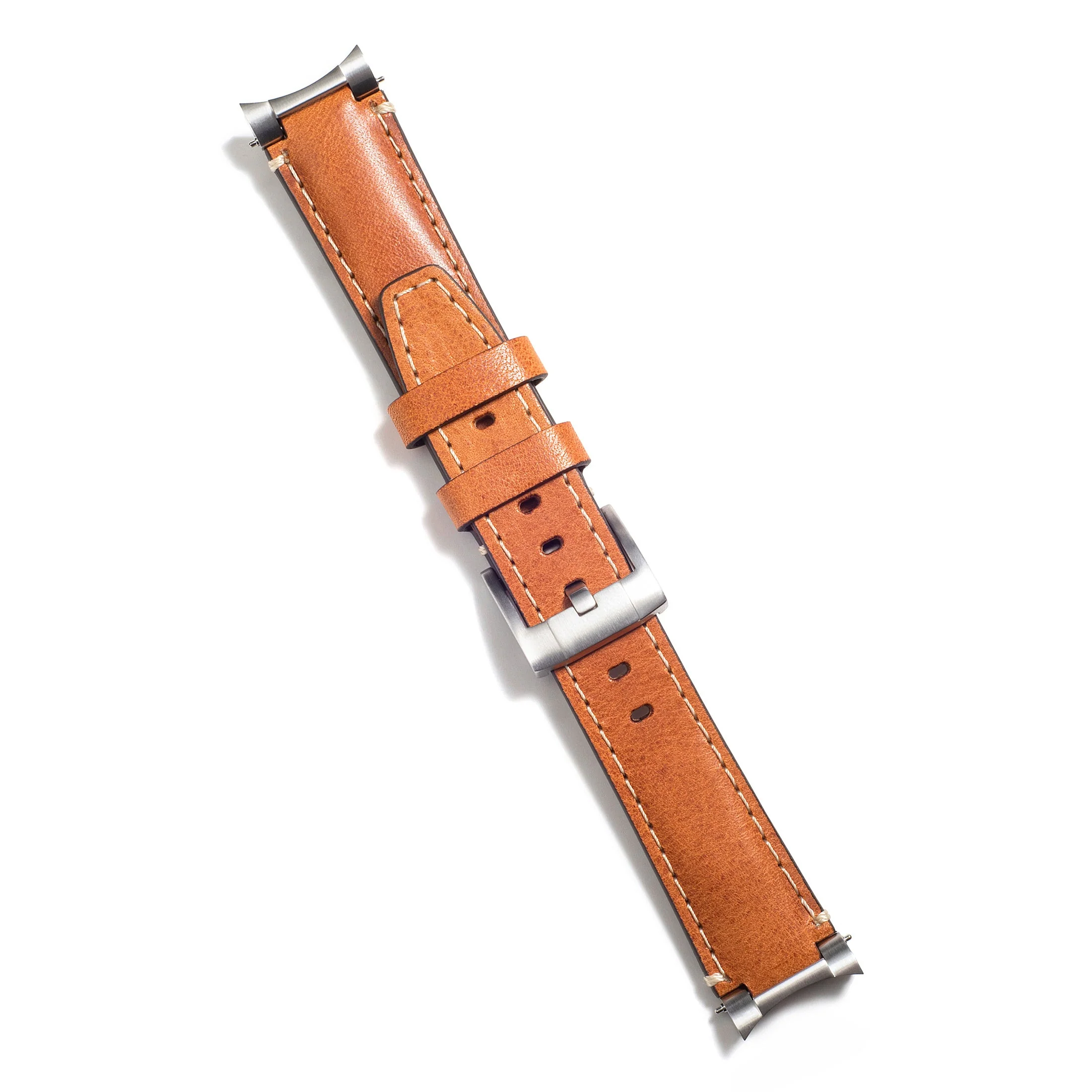 Steel End Link Leather Strap for Rolex Sea-Dweller with Tang Buckle - Image 14