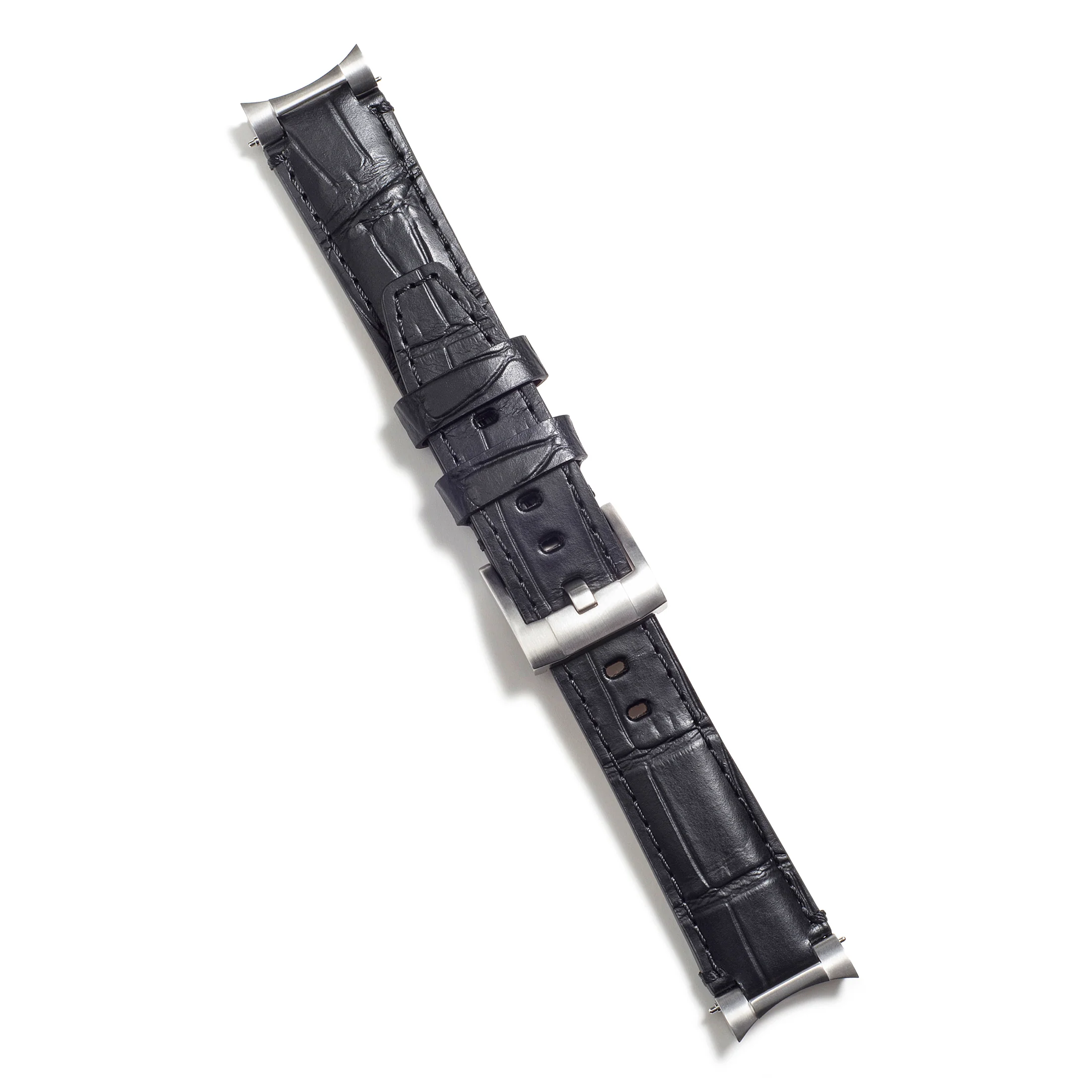 Steel End Link Leather Strap System for the Rolex Sub Ceramic No-Date - Image 23